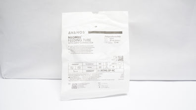 Avanos PFTM8.0P-NC NeoMed Polyurethane Feeding Tube w/EnFit Connector